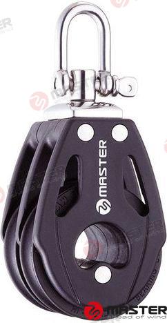 POLEA DOBLE GIRATORIA 40MM