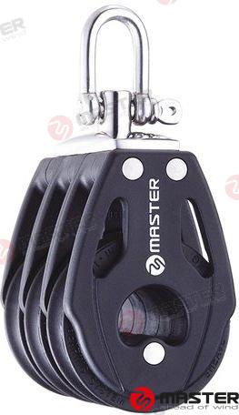 POLEA TRIPLE GIRATORIA 40MM