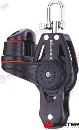 POLEA VIOLIN SIMPLE C/MORDAZA 40MM