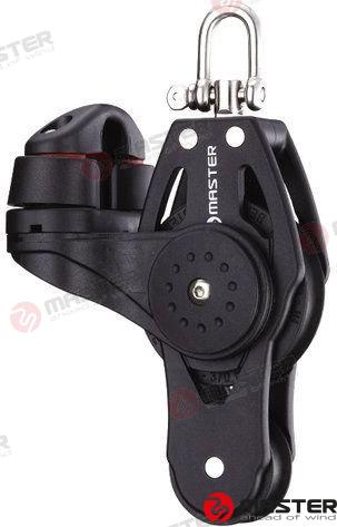 POLEA VIOLIN SIMPLE C/MORDAZA 57MM
