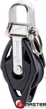 POLEA SIMPLE C/ARRAIGO  22MM