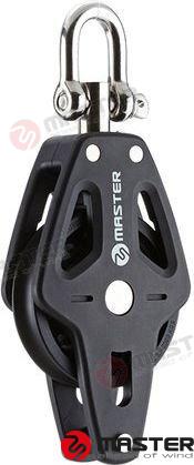 POLEA SIMPLE RODAMIENTOS C/ARRAIGO 72MM