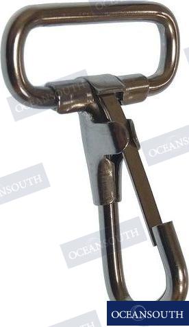 MOSQUETON CON HEBILLA 25 MM