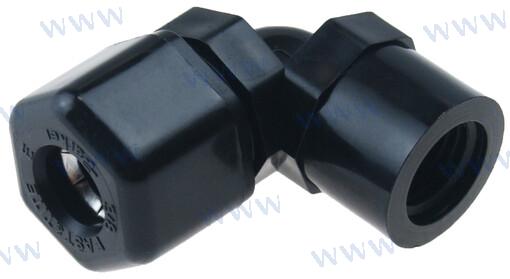 ELB90 3/8MPTX1/4TU PLASTIC