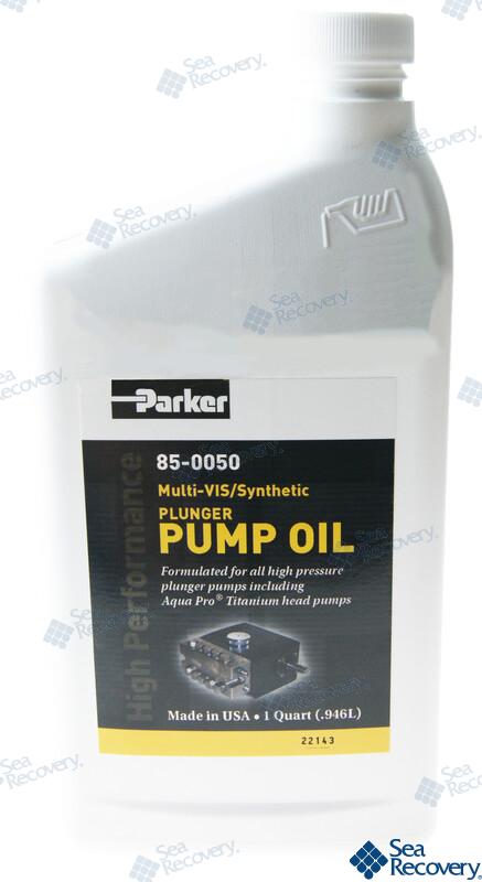OIL, PLUNGER PUMP, PER 1 QUART