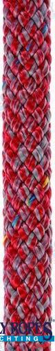 POLY-BRAID-32 8 MM GRIS/ROJO (150M)