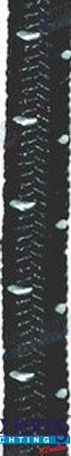 CABO ELASTICO  GUMMILINA NEGRO 6MM. (100