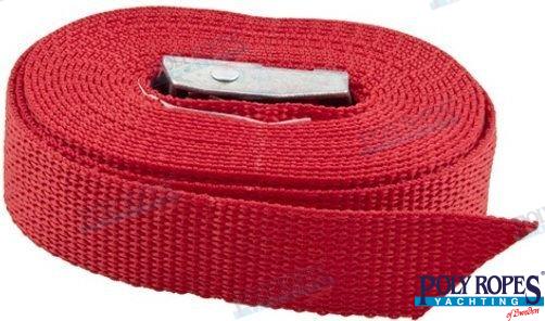 CINCHA POLIPROPILENO ROJA (3,5 M)