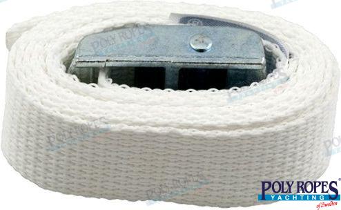 CINCHA POLIPROPILENO BLANCA (1 M)
