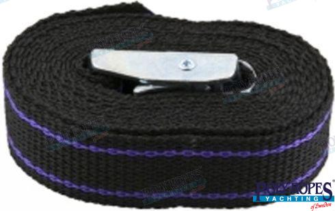 CINCHA POLIPROPILENO NEGRA (2,5 M)