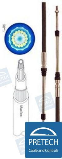 CABLE MANDO 3300C SS  27 PIES = 8,25 M.