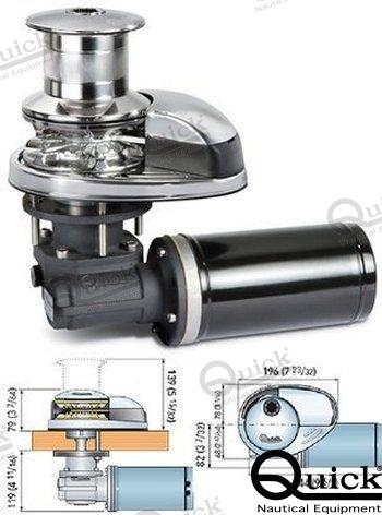 MOLINETE VERTICAL 700W 12V 6 MM C/C