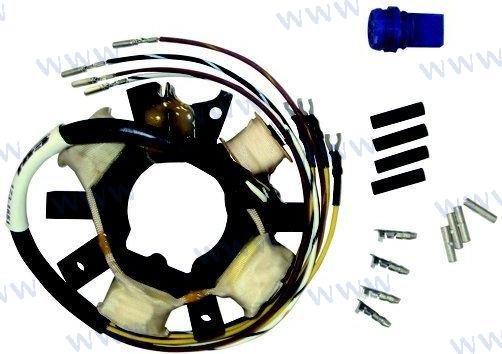 STATOR J&E - 2 CILINDROS (5 AMP)