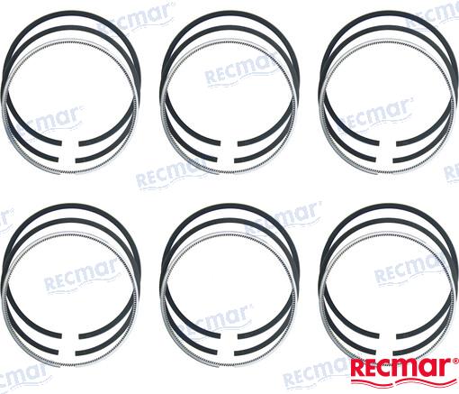 KIT AROS PISTON ( 6 ) UNIDADES
