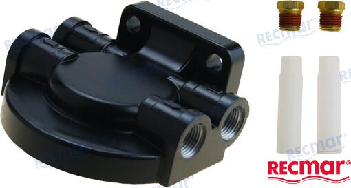 SOPORTE FILTRO ALUMINIO 3/8" ROSCA