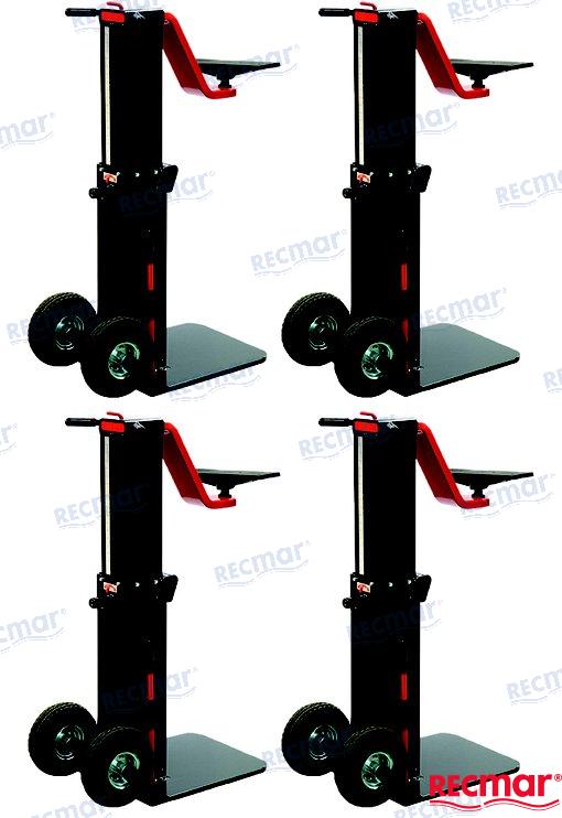 KIT 4 SOPORTES DESCARGA BARCOS