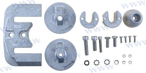 KIT ANODOS MERCURY ALUMINIO