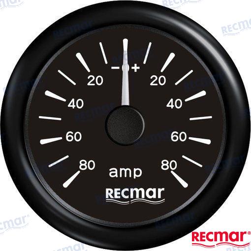 AMPERIMETRO ±80A NEGRO