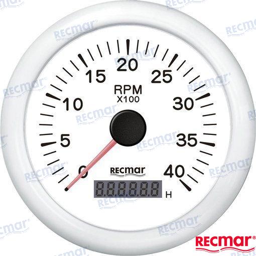 CUENTAVUELTAS 1.0/10.0 - 0/4000 RPM BLAN