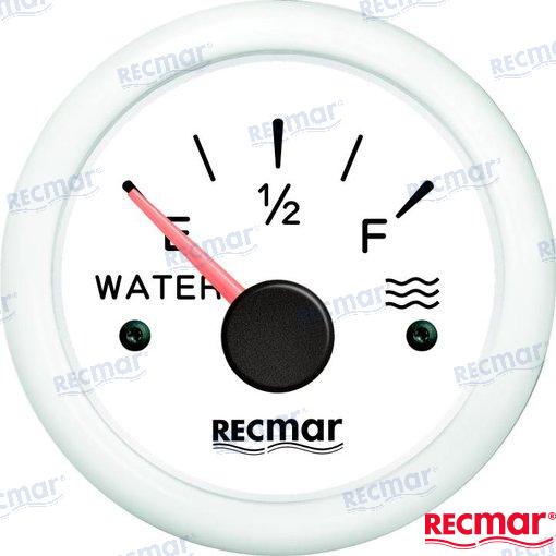 INDICADOR NIVEL AGUA EUROPEO 0-190º BLAN