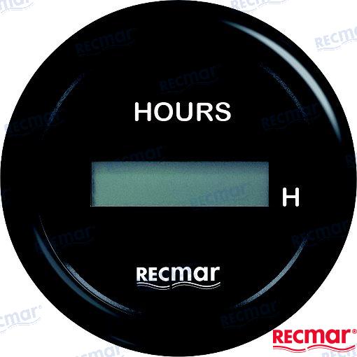 RELOJ CUENTAHORAS NEGRO