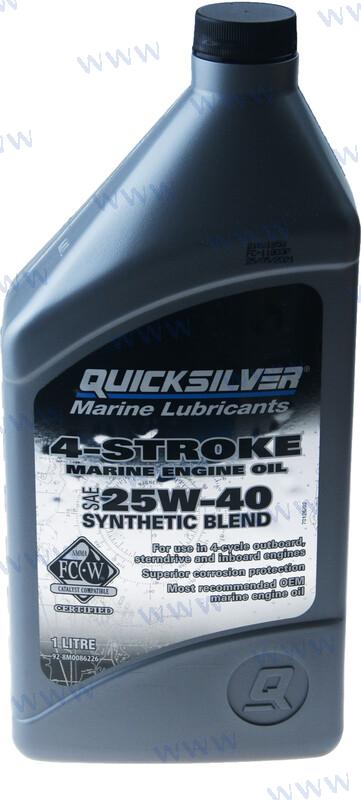 ACEITE SEMISINTETICO 25W40 4T 1L CAJA 6