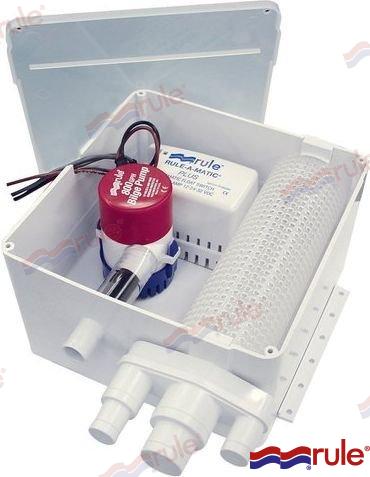 DEPOSITO DESAGÜE DUCHA 12V.