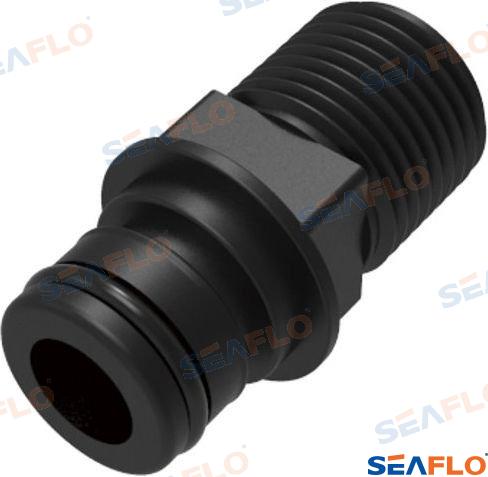 CONECTOR MNPT C/O-RING 3/4" X 1/2" MNPT