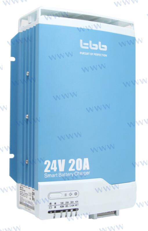 CARGADOR DE BATERIA 24V 20A 2+1