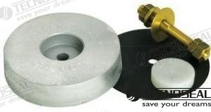 ANODO POPA ZINC Ø 140MM COMPLETO