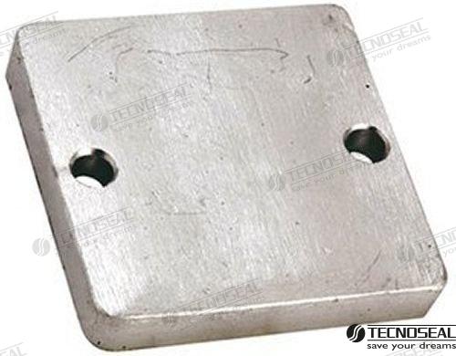 ANODO CUADRADA ZINC 64X64X10MM