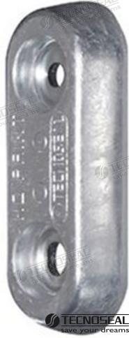 PLACA VETUS ALUMINIO 150X60X25MM H.C.80
