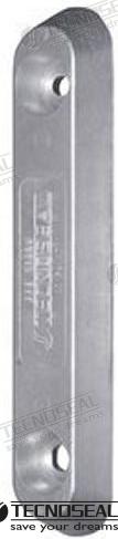 ANODO VETUS PLACA ZINC 290X55MM 2,7KG.