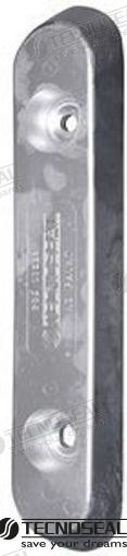 ANODO VETUS PLACA ZINC 350X72MM 4,5KG.