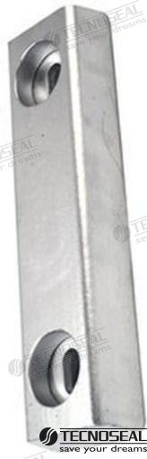 ANODO PIASTRE SCAFO ZINC 250X60X35MM