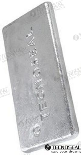 ANODO CALDAIA ZINC 300X200X20MM