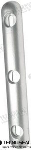 ANODO PLACA ZINC 400X60X30MM 3,5KG
