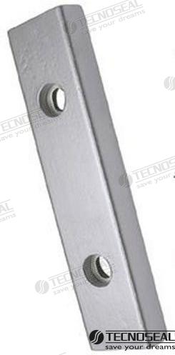 ANODO PLACA ZINC 455X100X55MM 14 KG