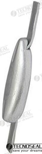 ANODO PEZ ZINC 65X25X5MM 2KG
