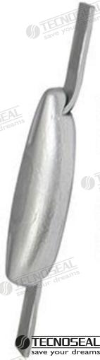 ANODO PEZ ZINC 90X30X6MM 3KG