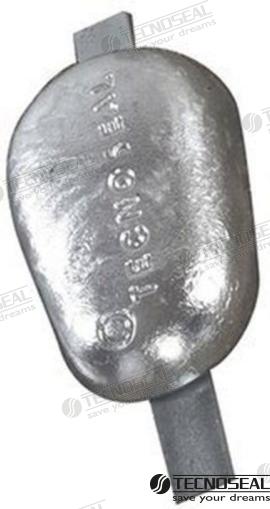 ANODO PARA SOLDAR ZINC 250X25X5MM 3KG