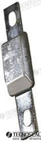 ANODO LINGOTE C/INSERTO ZINC 0,25KG