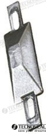 ANODO LINGOTE C/INSERTO ZINC 0,5KG