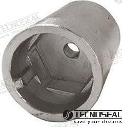 ANODO RADICE HEXAGONAL ZINC EJE 60MM
