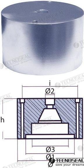 ANODO RIVA MERCURIUS ZINC 9,14KG.