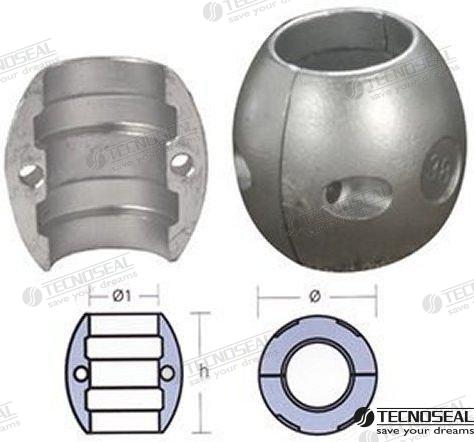 COLLARIN ZINC EJE 1 1/8"