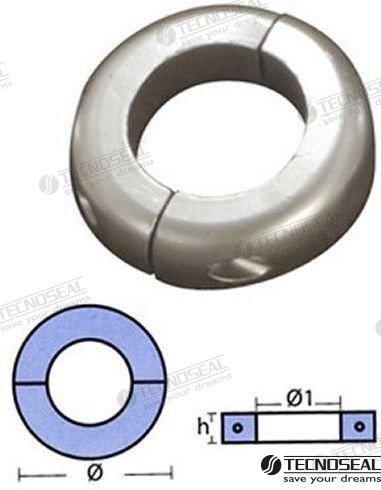 COLLAR PLANO ZINC 115MM.