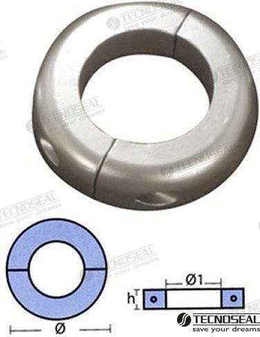 COLLAR PLANO ZINC 120MM.