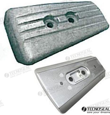 ANODO PLACA VOLVO PENTA ZINC SXA-DPS-A