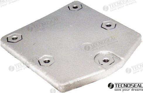 ANODO ALUMINO PLACA ZEUS 160X150X16MM